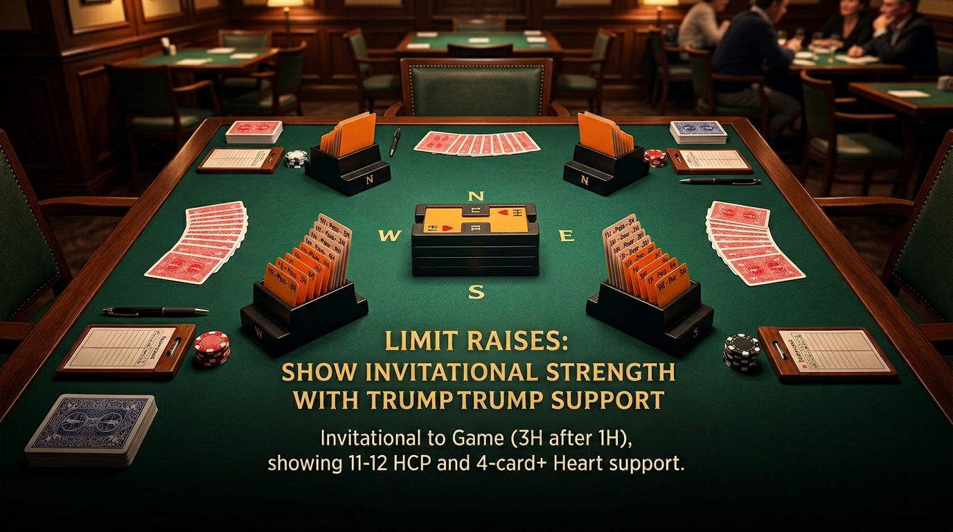 Kroll uses 3♣ over an uninterrupted one-major opening to show a limit raise with exactly three-card support.